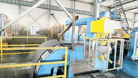 Soğuk Haddeleme Malzemesi İçin 0.05mm Sac Dilme Makinesi CR Karbon Çelik