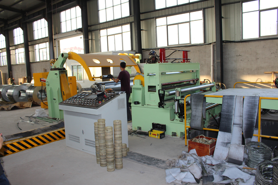 MA-(0.3-2)×1300mm İran pazarı için 0.3-2mm kalınlık için yüksek hızlı Metal Bobin Dilme Makinesi