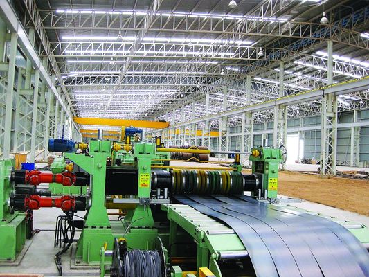 30m / dak Çelik Sac Yüksek Hassasiyetli Dilme Makinesi