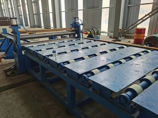 PPGI HRC56 Çelik Boy Kesme Hattı 30m/Dk 1.0mm Kalınlık