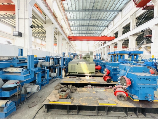 Q195 İçin Tam Mekanik Pres Aşağı Kontrol Sistemli Yüksek Hızlı Sürekli Soğuk Haddeleme Makinesi