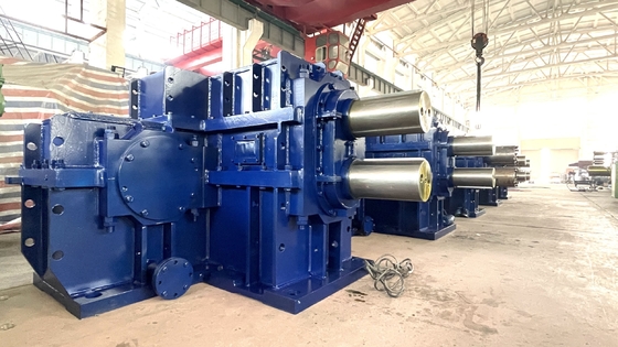 MA 750mm Hassas Şeritler Paslanmaz Çelik İçin Dört Yüksek Geri Dönüşlü Soğuk Haddehane