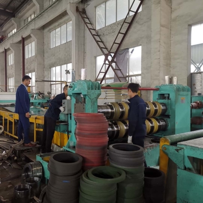 Karbon Çelik Kalınlığı 4mm Galvanizli Çelik Rulo Dilme Ekipmanları
