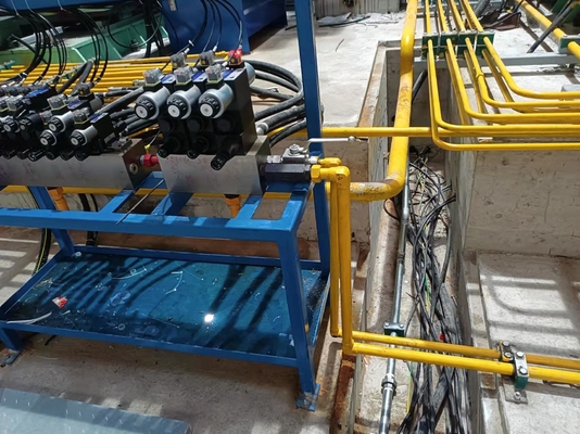 Q235 SL400 için Hassas Şeritler İçin 550mm Dört Standlı Sürekli Soğuk Haddehane SPHC