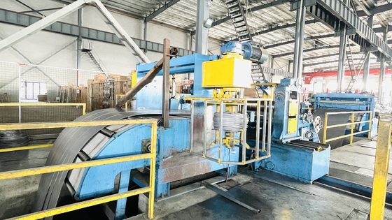 Soğuk Haddeleme Malzemesi İçin 0.05mm Sac Dilme Makinesi CR Karbon Çelik