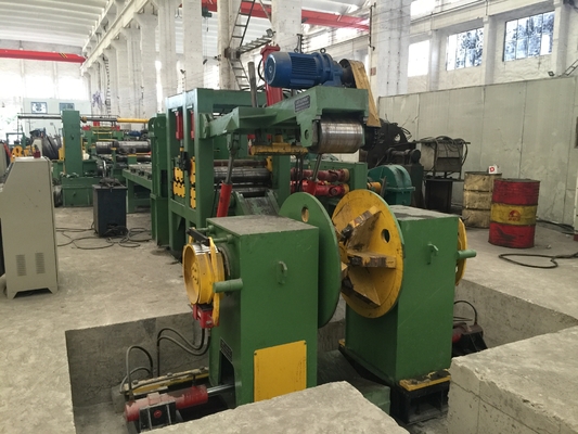 MAZS (0.2-1)x600 Dilme hattı, soğuk haddeleme, galvanizli rulo, rulo açma, dilme ve sarma için kullanılır