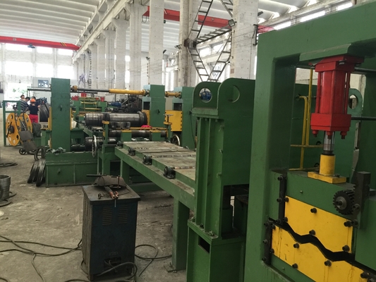 MAZS (0.2-1)x600 Dilme hattı, soğuk haddeleme, galvanizli rulo, rulo açma, dilme ve sarma için kullanılır