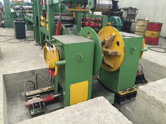 MAZS (0.2-1)x600 Dilme hattı, soğuk haddeleme, galvanizli rulo, rulo açma, dilme ve sarma için kullanılır