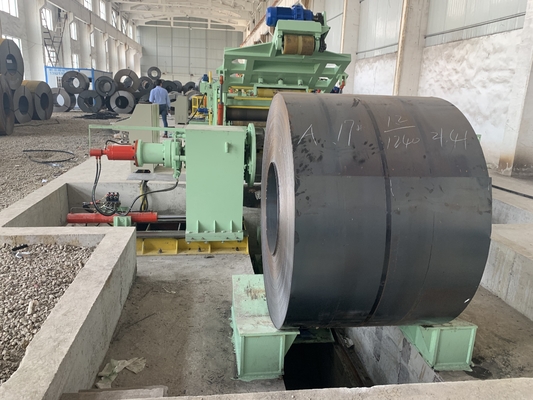 MAZS-(0.3-2)×1300mm Bobin Malzemesi için Metal Bobin Dilimleyici: karbon çeliği, paslanmaz çelik, galvanizli levha vb.