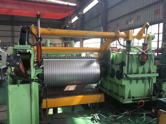 MA (0.4-2.0) X1300mm CNC soğuk rulo dilme hattı, ekipmanın tasarım hizmet ömrü 20 yılı aşkındır