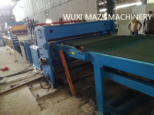 Yüksek Hassasiyetli MA 3X1600mm ile Paslanmaz Çelik Levha Kesim –Boyuna Makine Hattı Otomasyonu