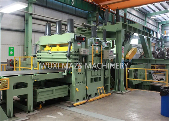 Yüksek Hassasiyetli MA 3X1600mm ile Paslanmaz Çelik Levha Kesim –Boyuna Makine Hattı Otomasyonu