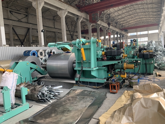 MA-(0.4~4)×1600mm Yüksek Hassasiyetli Dilme Hattı şerit genişliği 600mm değiştirilebilir. 1000mm, 1250mm, 1600mm, 1800mm