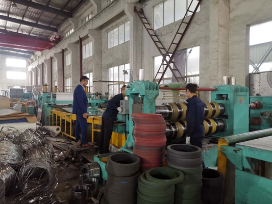 MA-(0.3-2)×600mm Farklı boyutlardan küçük şeritlere kadar Yüksek Hızlı Hassas Dilme Hattı bobini