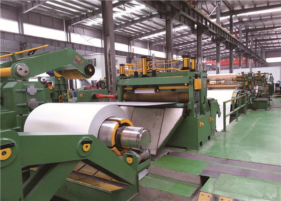 Tek Kollu Hidrolik Açıcı ile 600mm Metal Bobin Dilme Makinesi