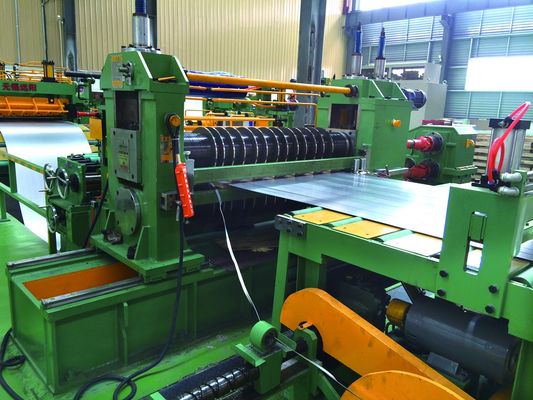 0.6-5mm Çelik Şerit Dilme Makinesi Sol Sağ Besleme
