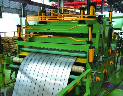 0.6-5mm Çelik Şerit Dilme Makinesi Sol Sağ Besleme