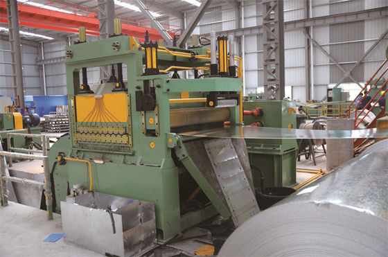 3-12mm Çelik Rulo Dilme Makinesi, 350KW Yüksek Hassasiyetli Dilme Makinesi
