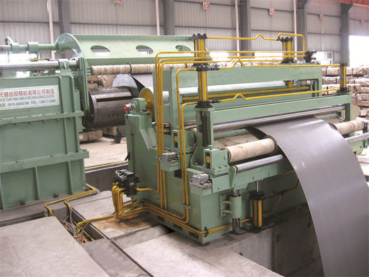 3-12mm Çelik Rulo Dilme Makinesi, 350KW Yüksek Hassasiyetli Dilme Makinesi