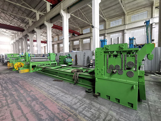 Çelik Rulo 8000kg hafif tip için Tek Kollu Hidrolik Açıcı Dilme Makinesi yüksek hızlı ve boru yapımında kullanılır