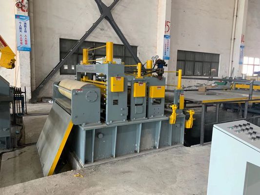 100m/dak Q195 Q235 Q345 Çelik Rulo Dilme Makinası