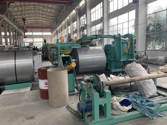 80m/dk Ayarlanabilir 0.4-4mm Metal Rulo Dilme Makinası