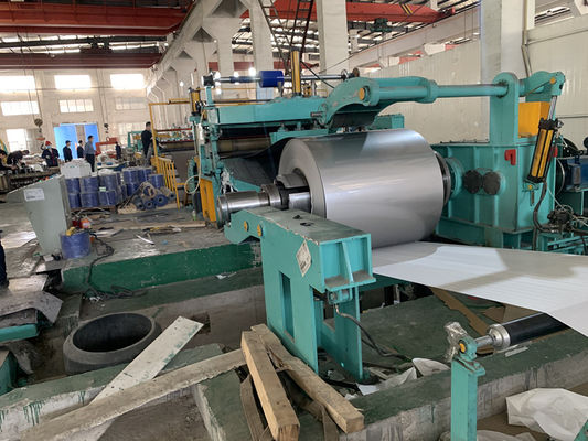 HRC CRC Çelik Rulo Dilme Makinesi, 0.4-4mm Yüksek Hassasiyetli Dilme Makinesi