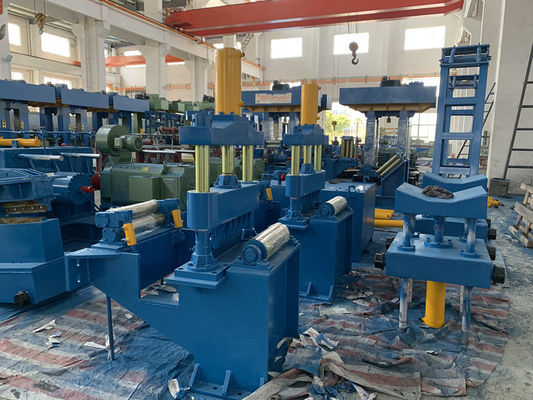 Paslanmaz Çelik İçin Soğuk Haddehaneyi Tersine Çeviren 250M / Min Dört Stand