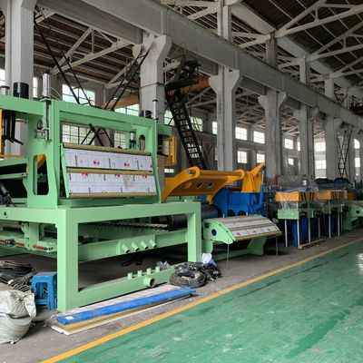 50-1500mm Genişlik 0.2-3.0mm Kalınlık Çelik Rulo Dilme Makinesi