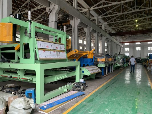 Karbon Çelik Sac İçin 1300mm 80m / Min Metal Rulo Dilme Makinesi