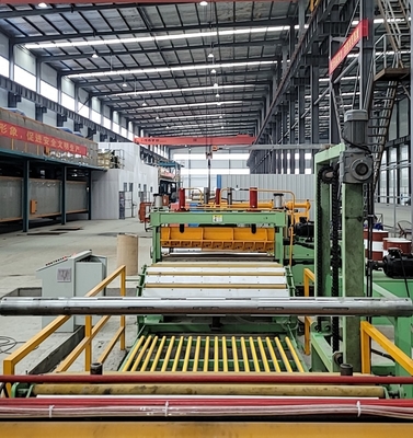 Q235 Çelik Rulo Dilme Makinesi 380KW Yüksek Hassasiyetli Dilme Makinesi