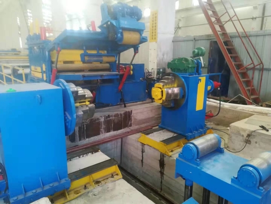Karbon Levha için Uzunluk Hattına 25m / Min 380V Metal Kesim