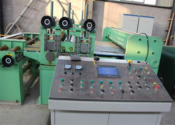 PLC 1500mm Boy Kesme Hattı Makinesi 20m / Dak Haddeleme CE